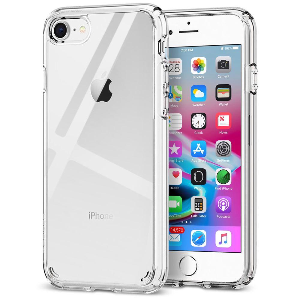 Low cost Transparent Hard Back Case for iPhone SE 2020 / iPhone 7 / iPhone 8 in UK - TradeNRG UK