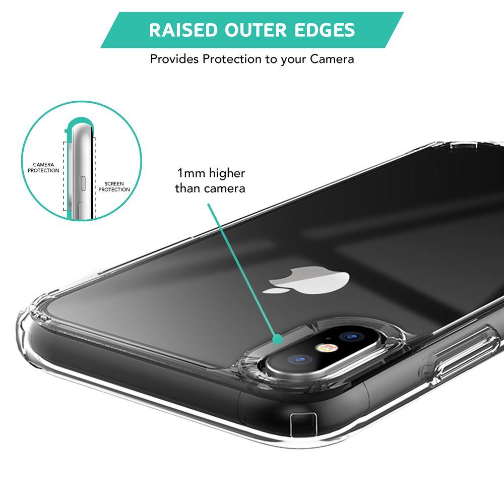 Best price for iPhone X / XS Crystal Clear Hard Back Case in UK 2020 - TradeNRG UK