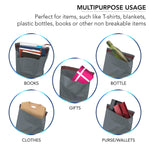 100 Mixed Grey Mailing Poly Postal Self Seal Bags 4 Sizes 25 from Each iSOUL Small to Large Mailing Bags Postage Packaging Assorted Mailers Posting Shipping Post Parcel Package Bags - iSOUL