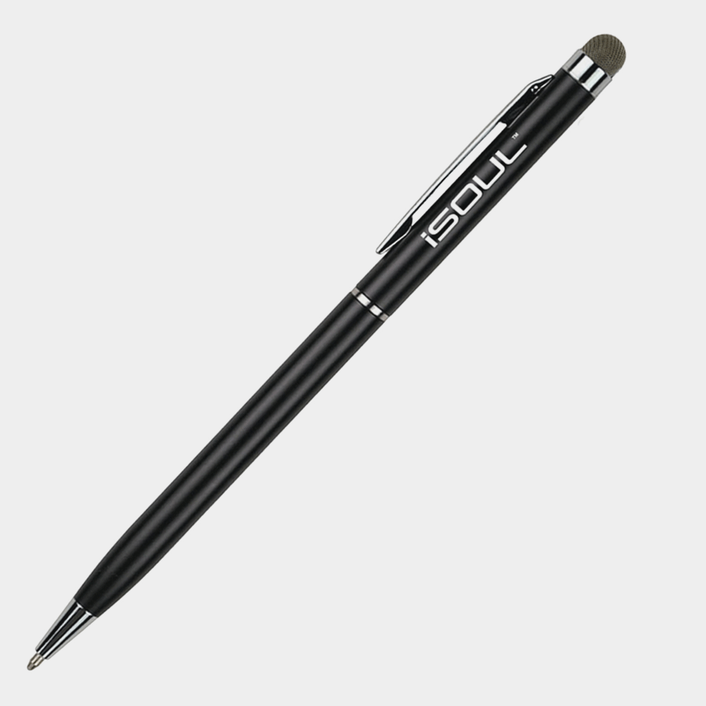 Universal Stylus Touch Pen, Ball Pen For Touch Screens Black | 10 Pack - iSOUL