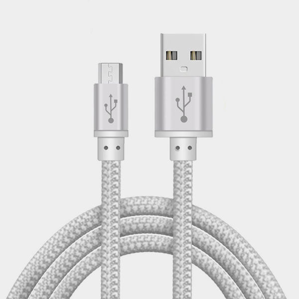 Heavyduty Braided Extra Long Fast Charge Micro USB Data Sync Phone Charger Cable - iSOUL