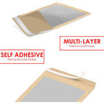 iSoul A5 & A4 Do Not Bend Envelopes Manila Hard Board Backed 20 Packs - TradeNRG UK