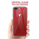 Enhanced HD Clear Transparent Gel Case for Apple iPhone 8 - iSOUL