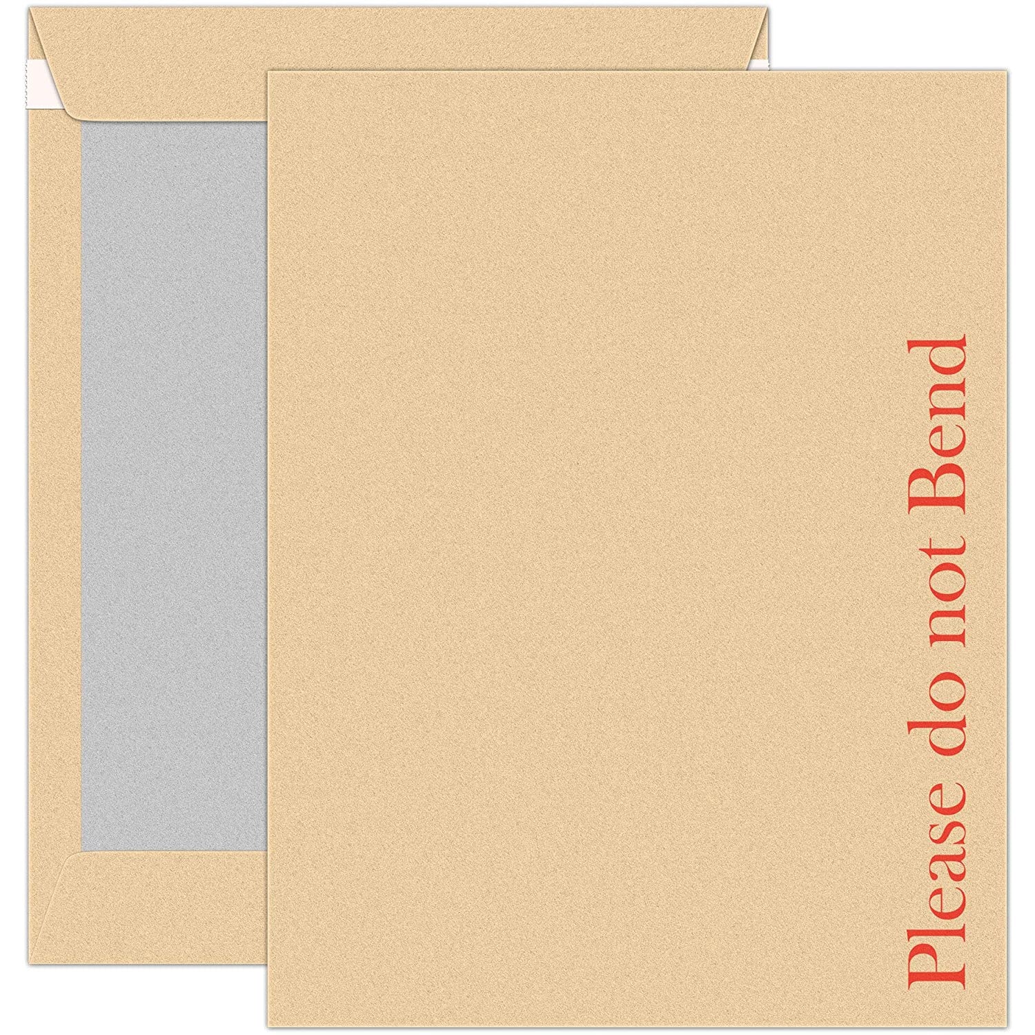 iSoul A5 & A4 Do Not Bend Envelopes Manila Hard Board Backed 20 Packs - TradeNRG UK