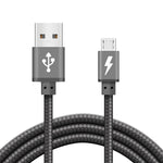 Best Quality Braided Micro USB Cable for Data Sync and Charging - iSOUL