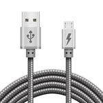 Best Quality Braided Micro USB Cable for Data Sync and Charging - iSOUL