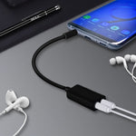 Rectangle Dual Audio Splitter 3.5 mm Jack for Earphones - iSOUL