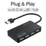 Ultra Slim 4-Port Multi USB 2.0 Hub - iSOUL