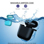 Silicone Sky Blue Airpod Case for Airpods 1st Gen and 2nd Gen - iSOUL