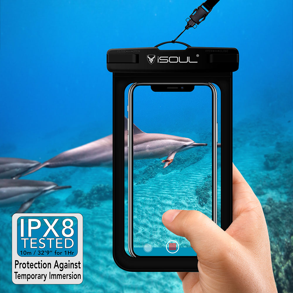 Waterproof Cases for Mobile Phones up to 6.1 Inch - iSOUL