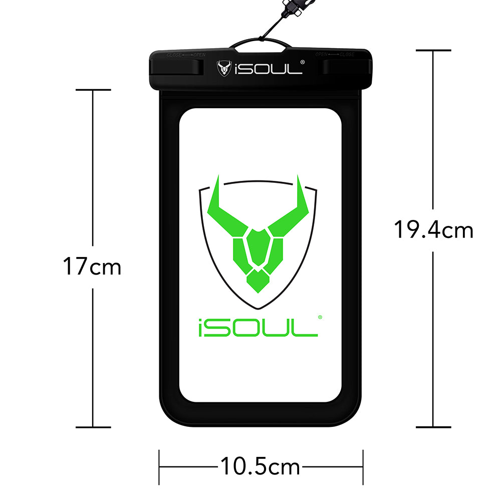 Waterproof Mobile Phone Cases up to 6.1 Inch Phones - iSOUL